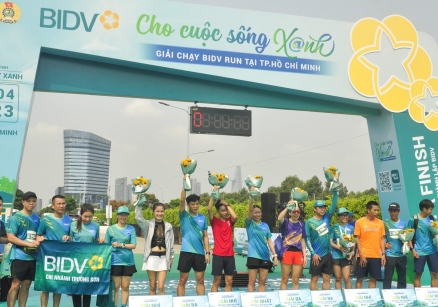 Jovita đồng hành cùng giải chạy BIDVRUN – Cho cuộc sống xanh